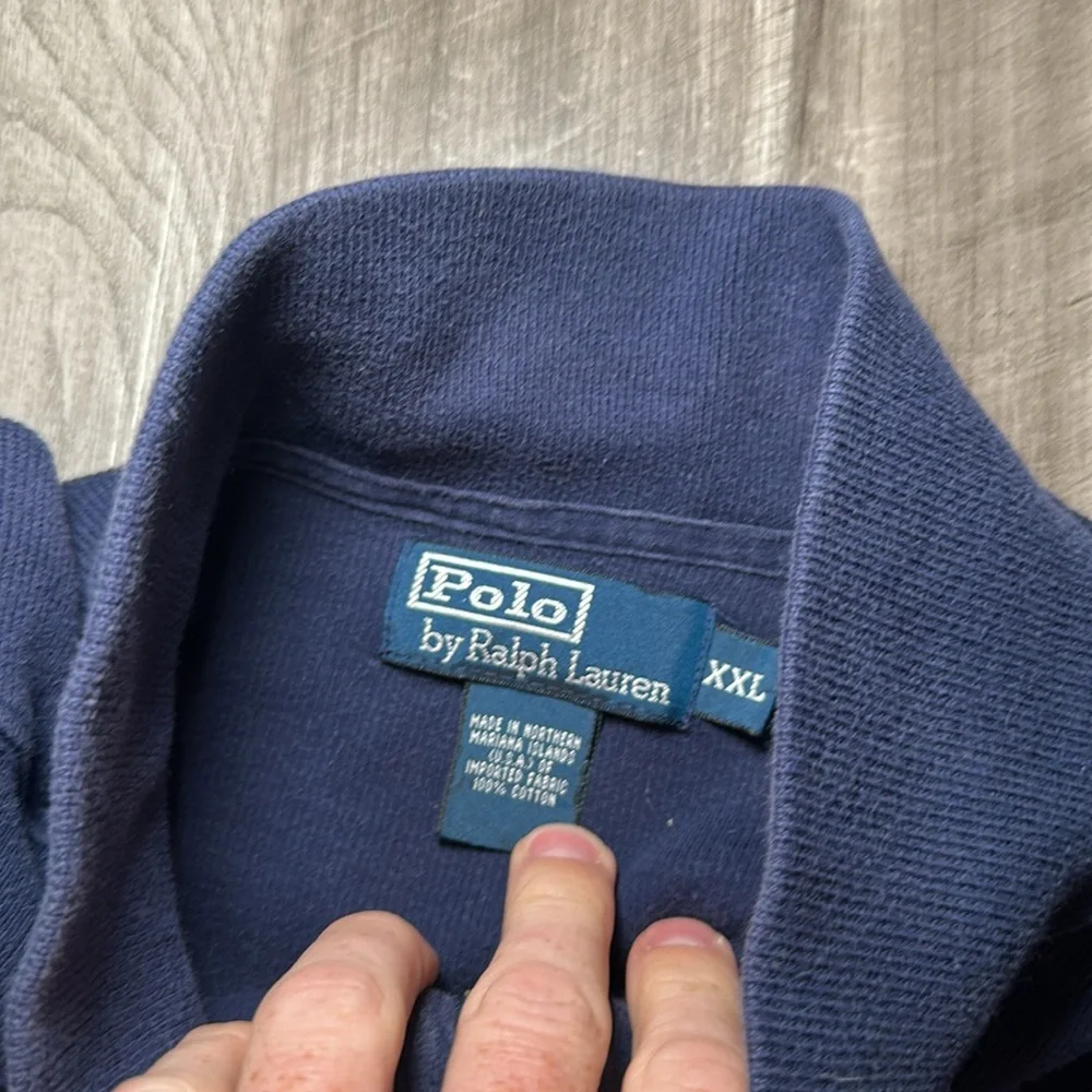 Polo by Ralph Lauren Mock Quarter Zip Pullover - 2XL